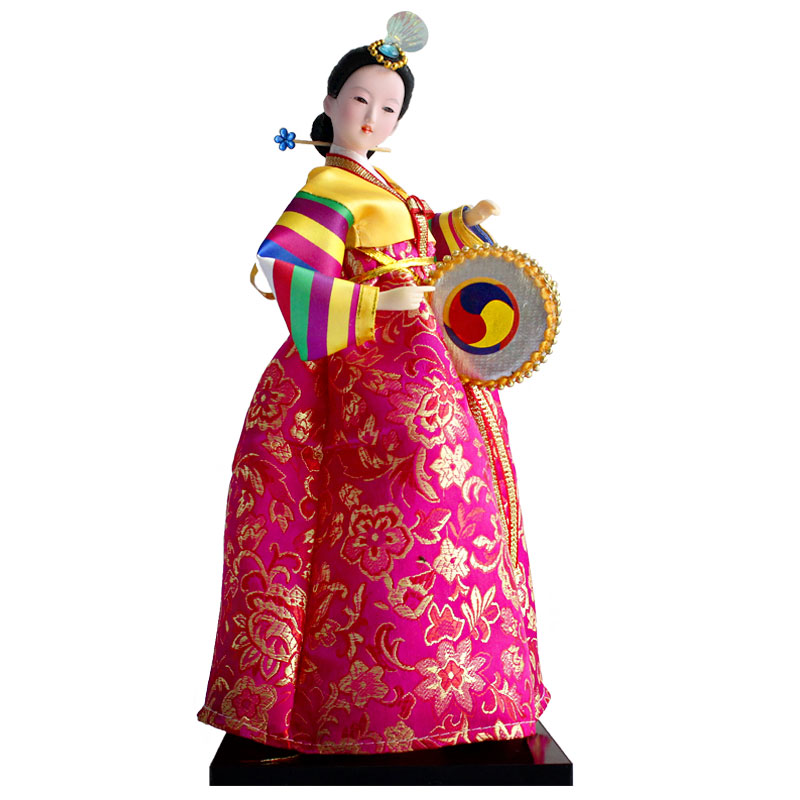 結婚式のための韓国の国民人形、創造的な工芸品、デスクトップと - Korean Lifestyle Movie のレビューと価格